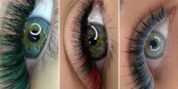 اکستنشن مژه رنگی؛ ۱۵ مدل جذاب و خیره‌کننده برای استایل چشم‌ها