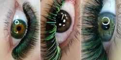 اکستنشن مژه سبز؛ ۱۵ مدل منحصر به فرد برای ایجاد ظاهری خاص