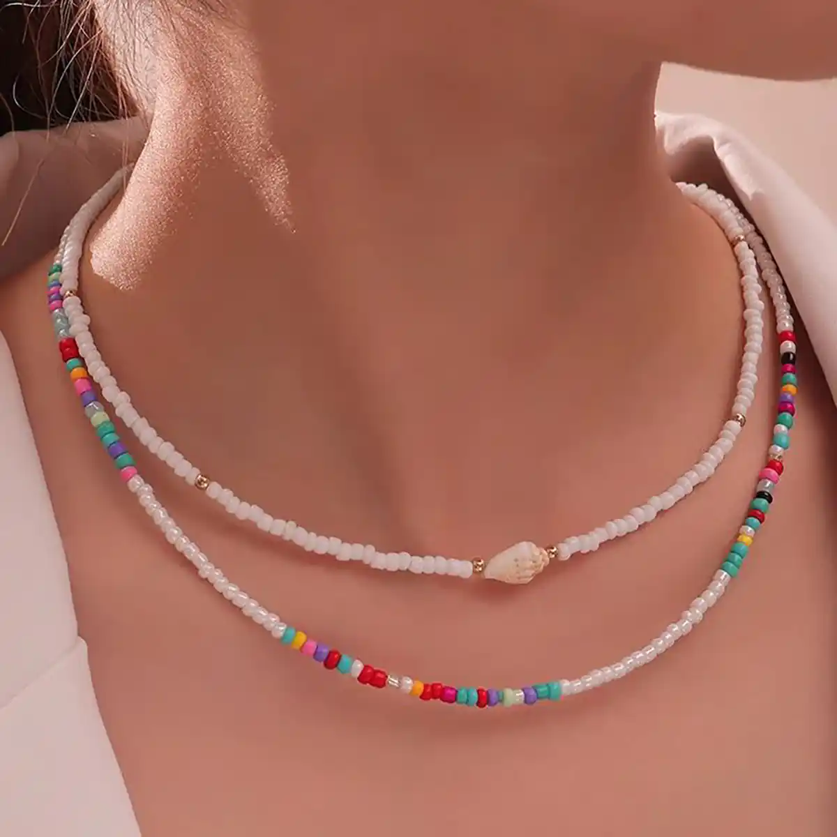 گردنبند مهره ای کیوت
