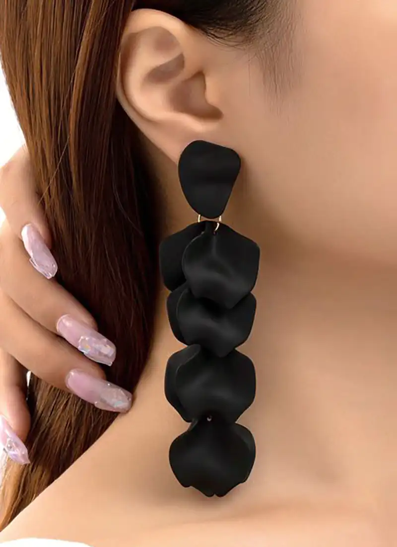 گوشواره آویز گل