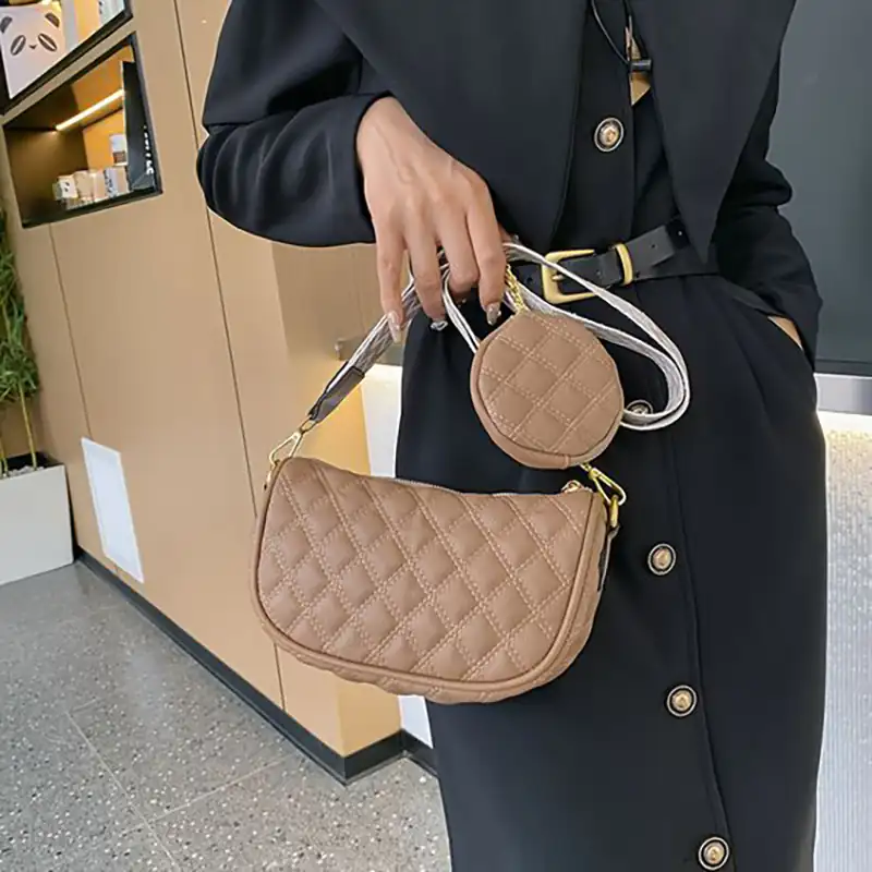 کیف کراس بادی قهوه ای زنانه