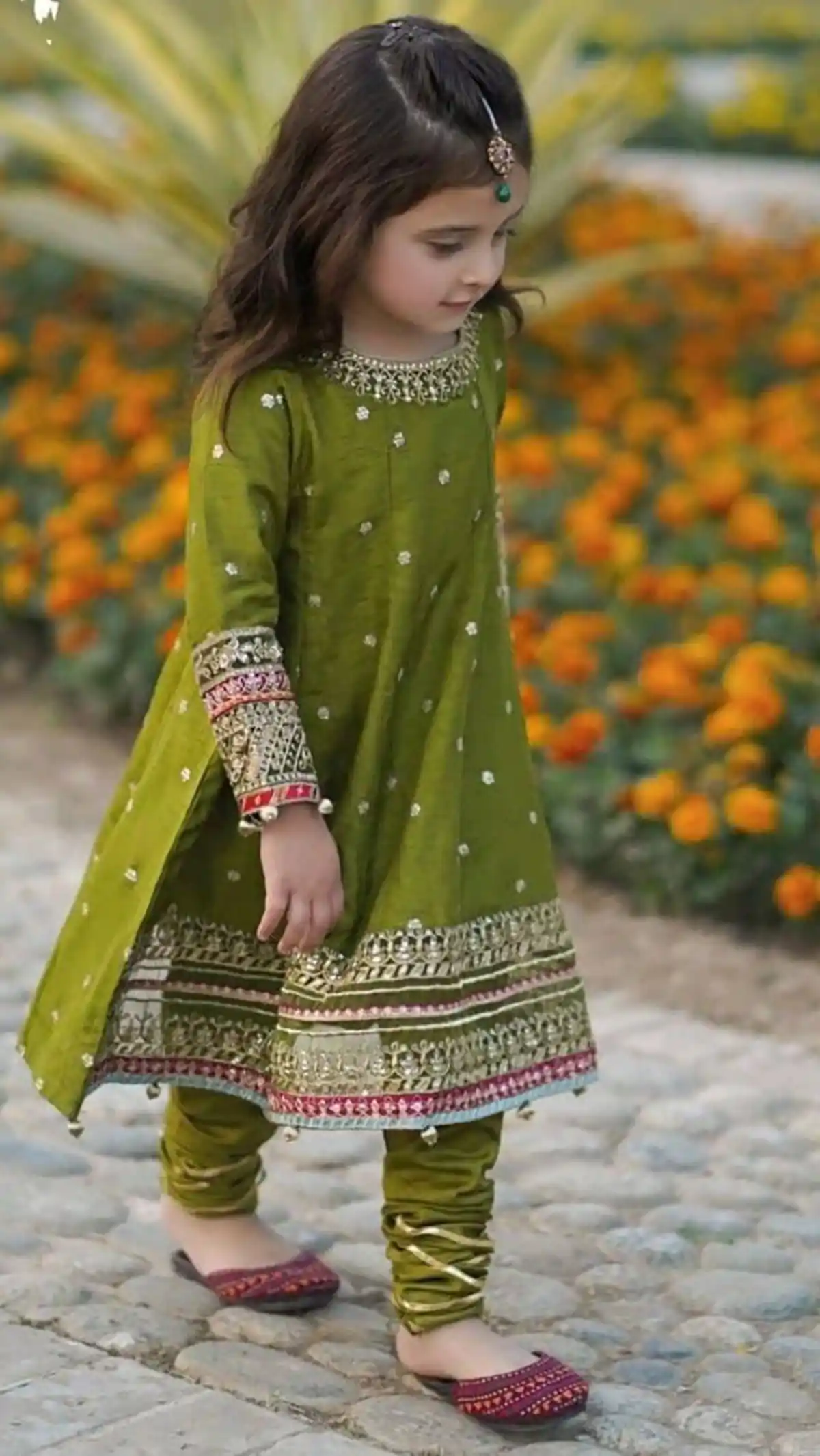 مدل لباس هندی بچگانه