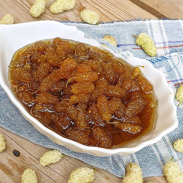 طرز تهیه مربای توت سفید خوشمزه و مخصوص با نکات کامل