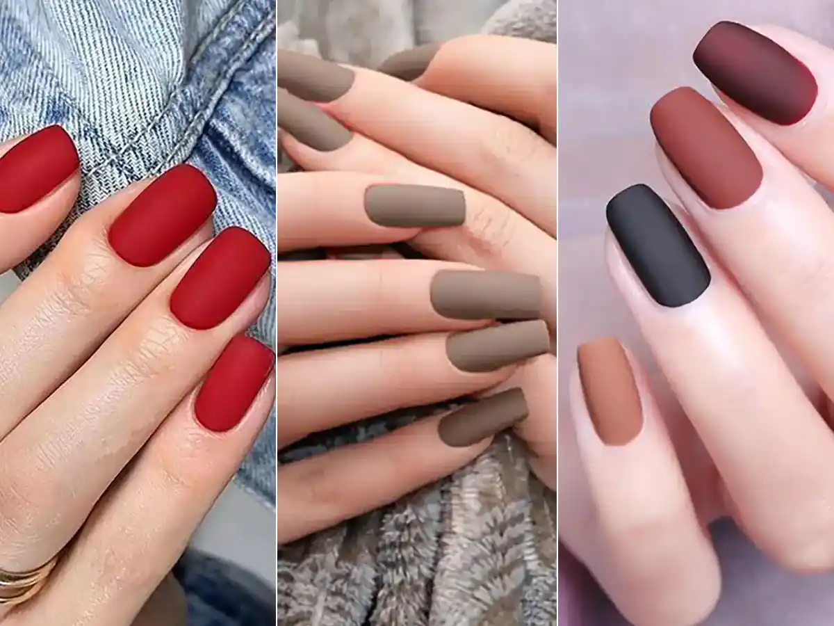 15 مدل ناخن با رنگهای مات؛ مدرن‌ترین و جذاب‌ترین ایده‌ها