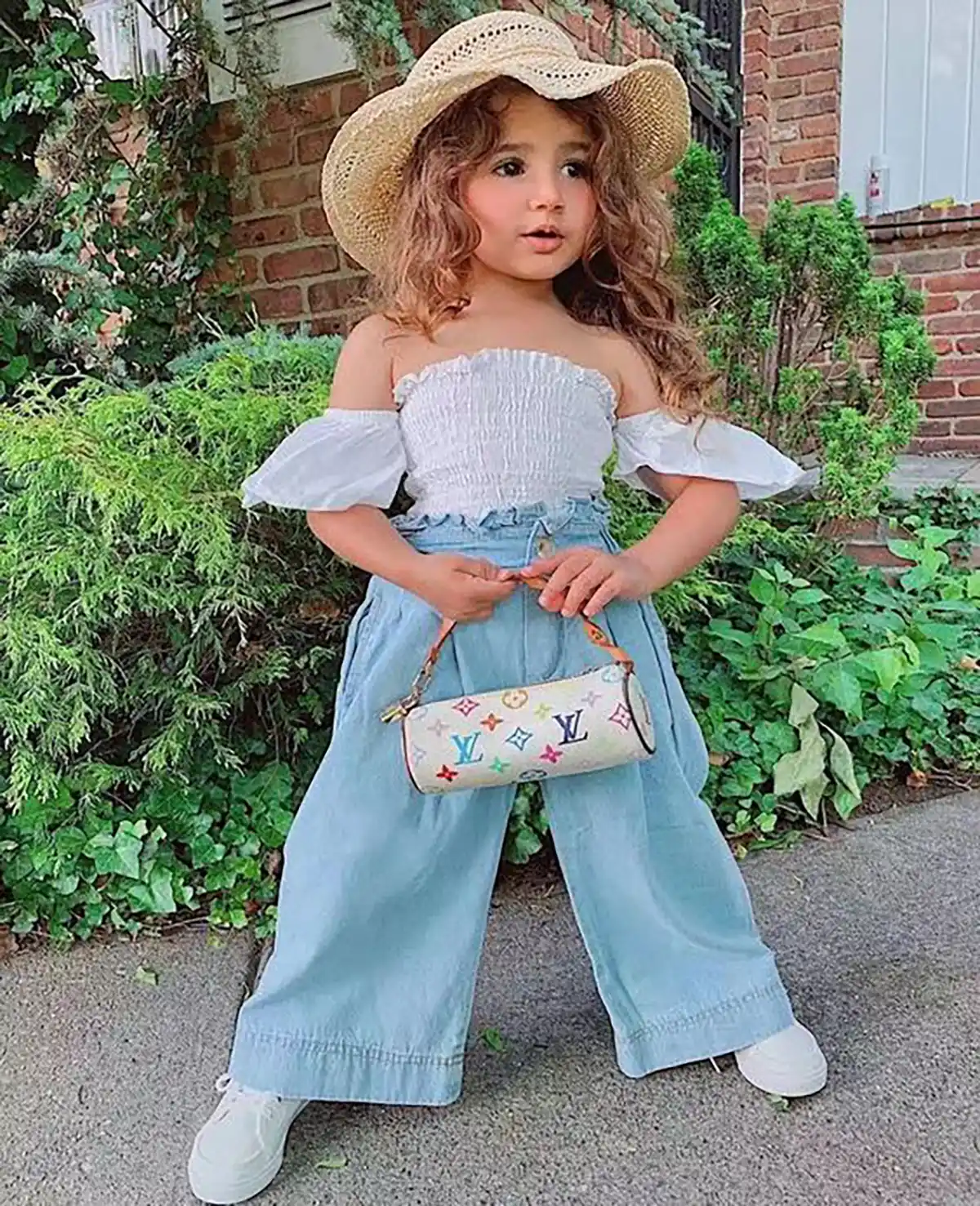 شلوار جین بگ بچگانه جدید