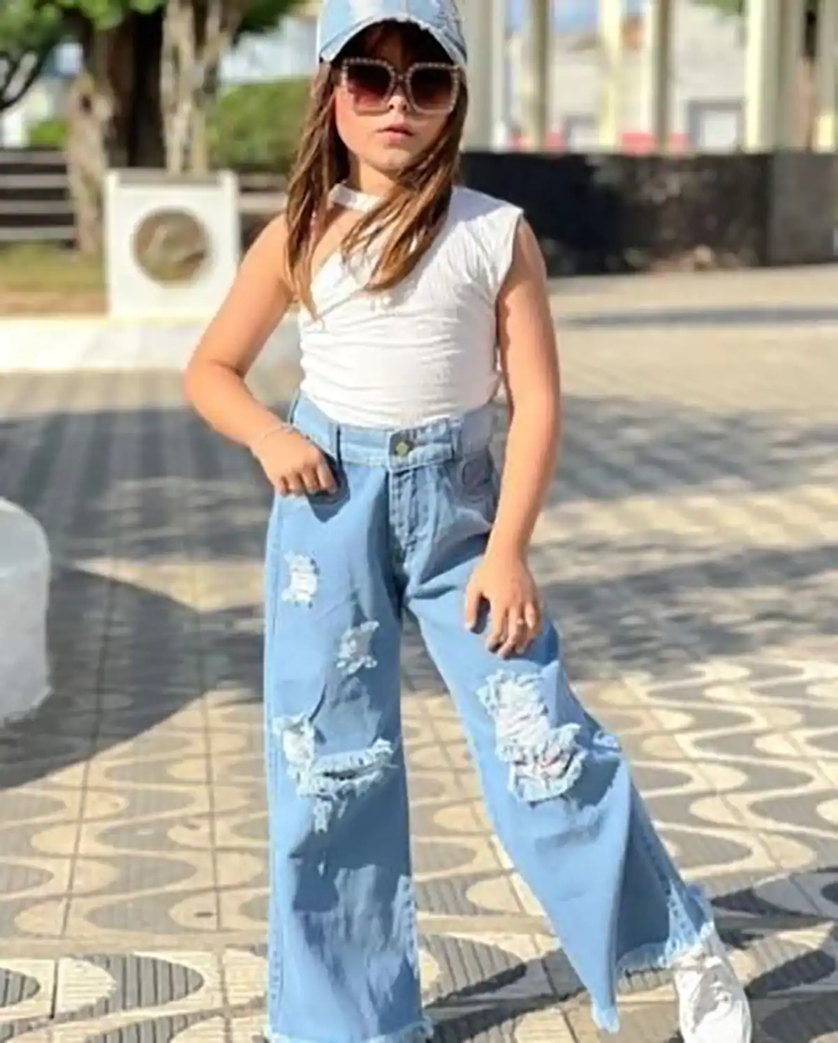 شلوار جین بگ بچگانه جدید