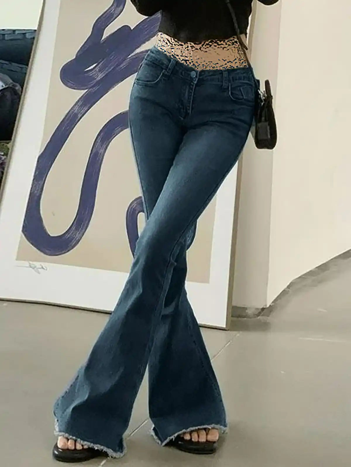 شلوار جین بوت کات زنانه