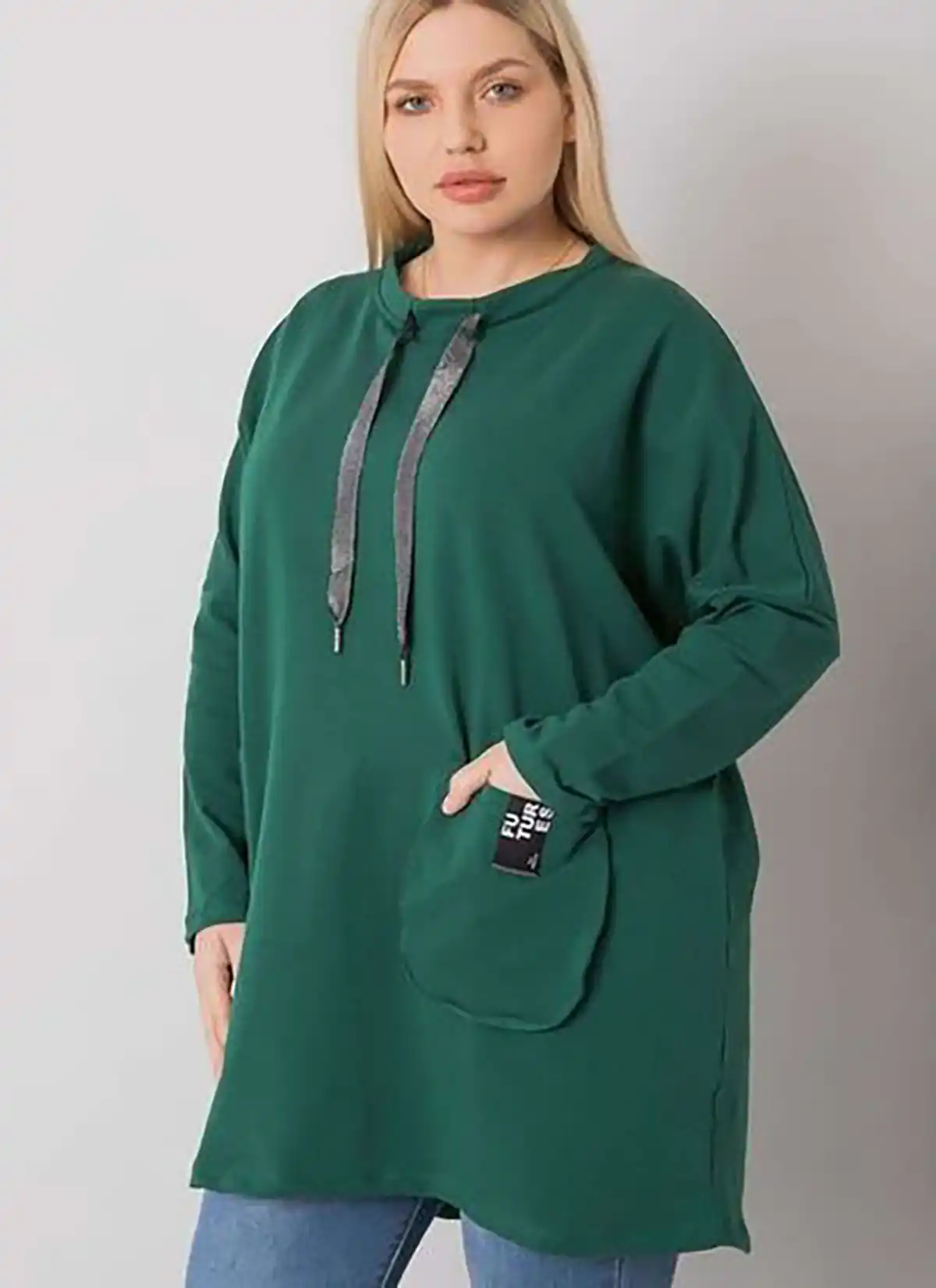 شومیز مانتویی سبز