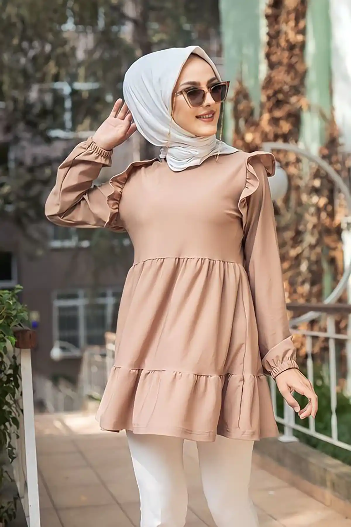 شومیز مانتویی جلو بسته