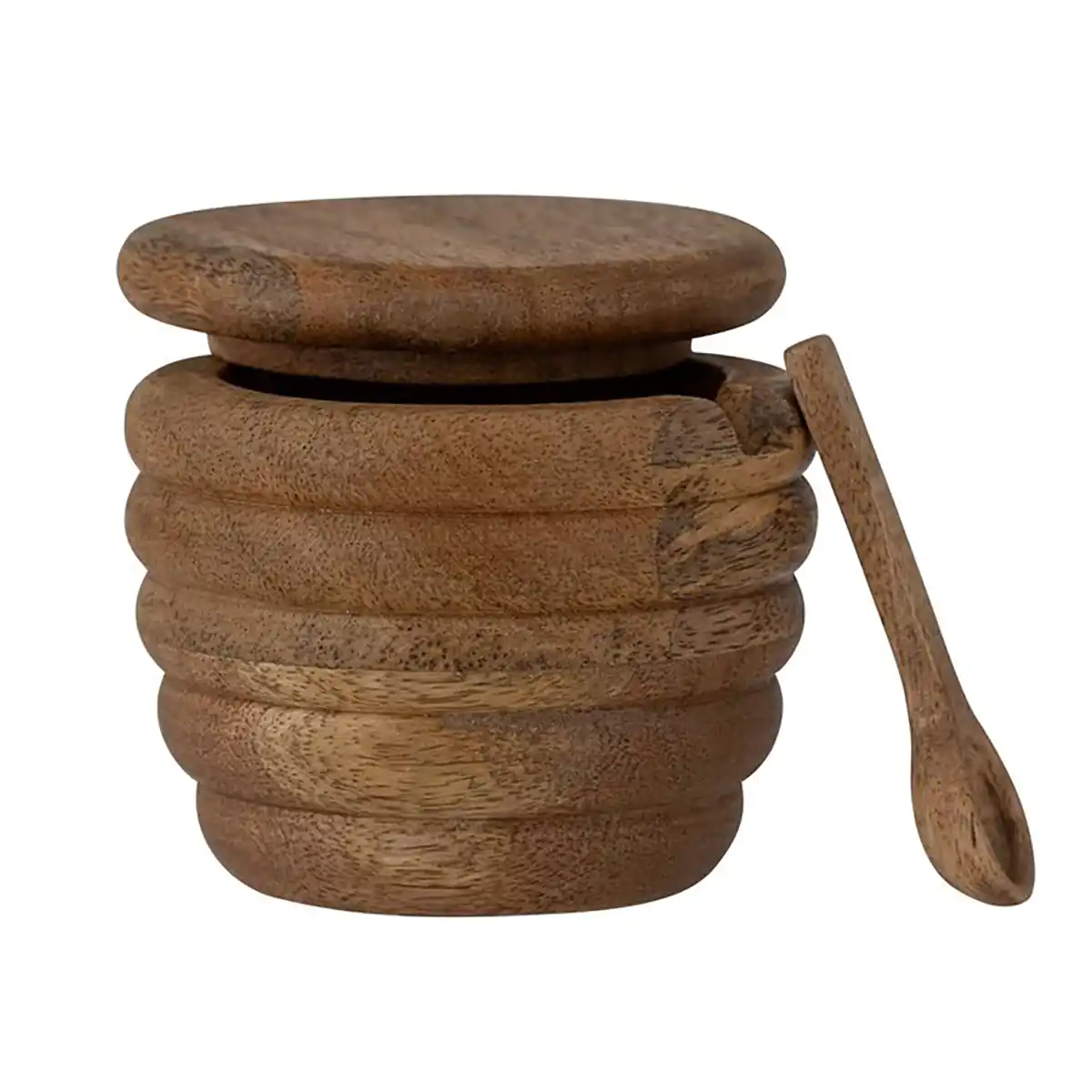 ظرف عسل چوبی