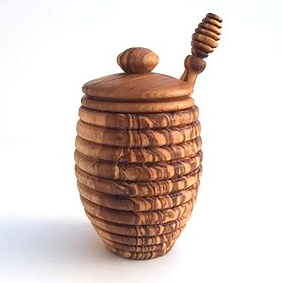 ظرف عسل چوبی
