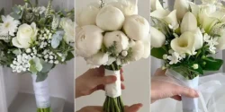 دسته گل عروس با گل طبیعی؛ ۱۵ طرح خیرهکننده برای یک مراسم عروسی رویایی