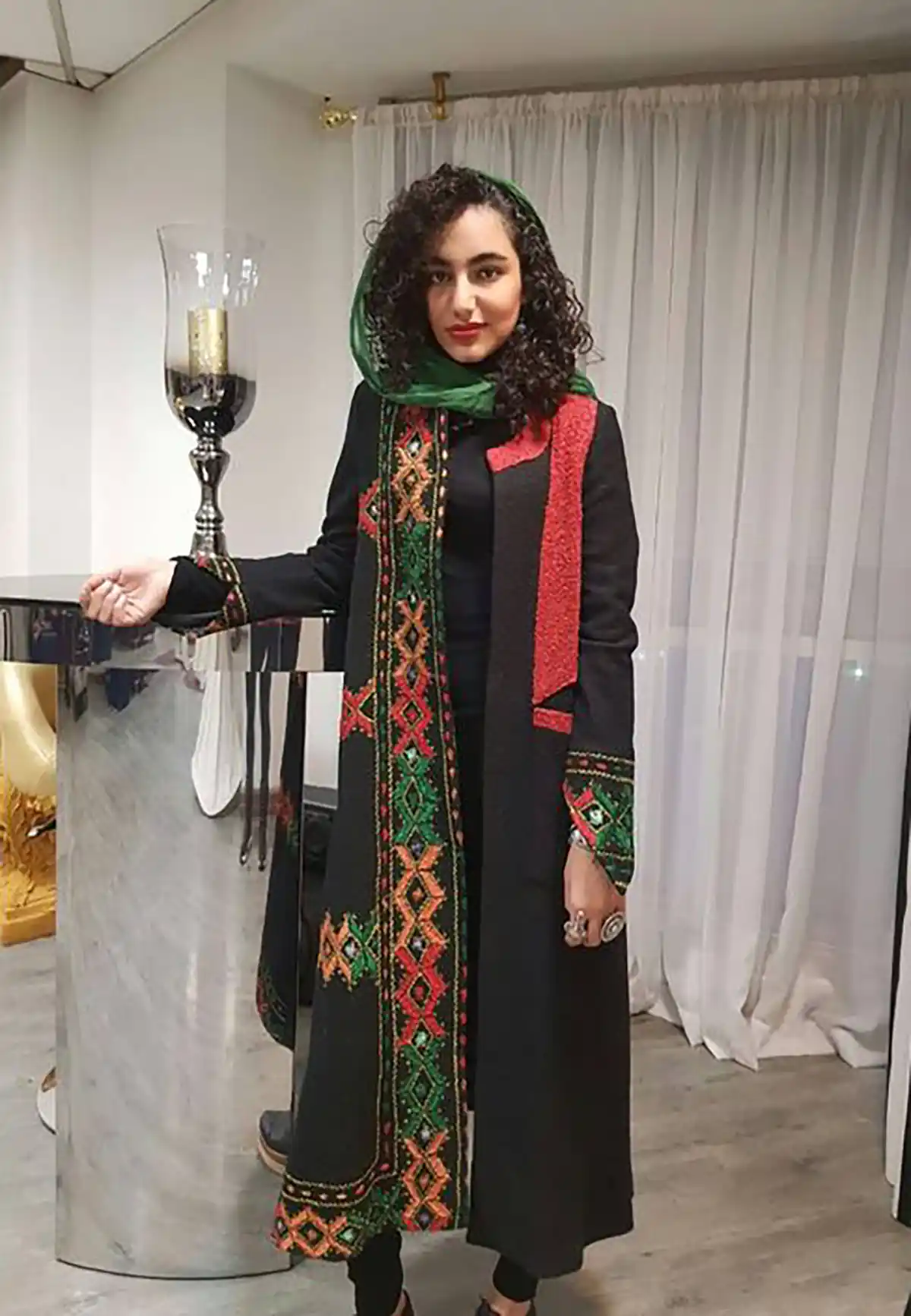 مدل مانتو سنتی مشکی
