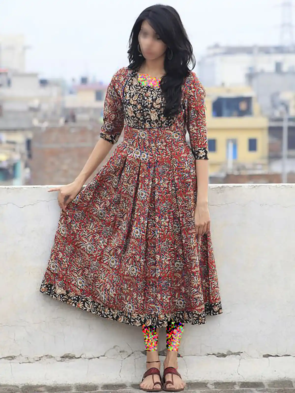 مدل پیراهن شیک و سنتی زنانه