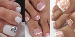 دیزاین ساده و مینیمال ناخن پا؛ 15 ایده شیک و ساده برای تابستان