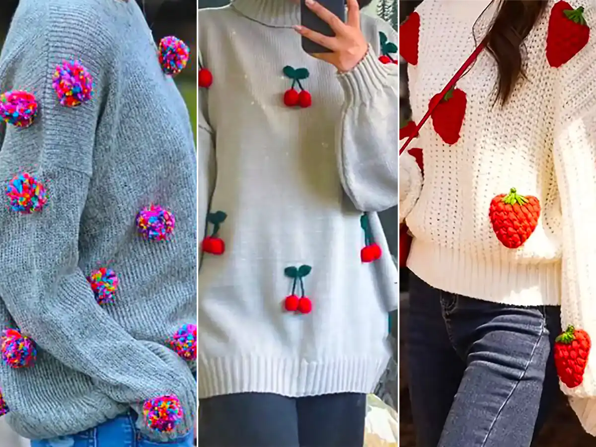 ۱۵ عکس از بلوز بافت طرح برجسته ترندی؛ بهترین انتخاب‌ها برای شما