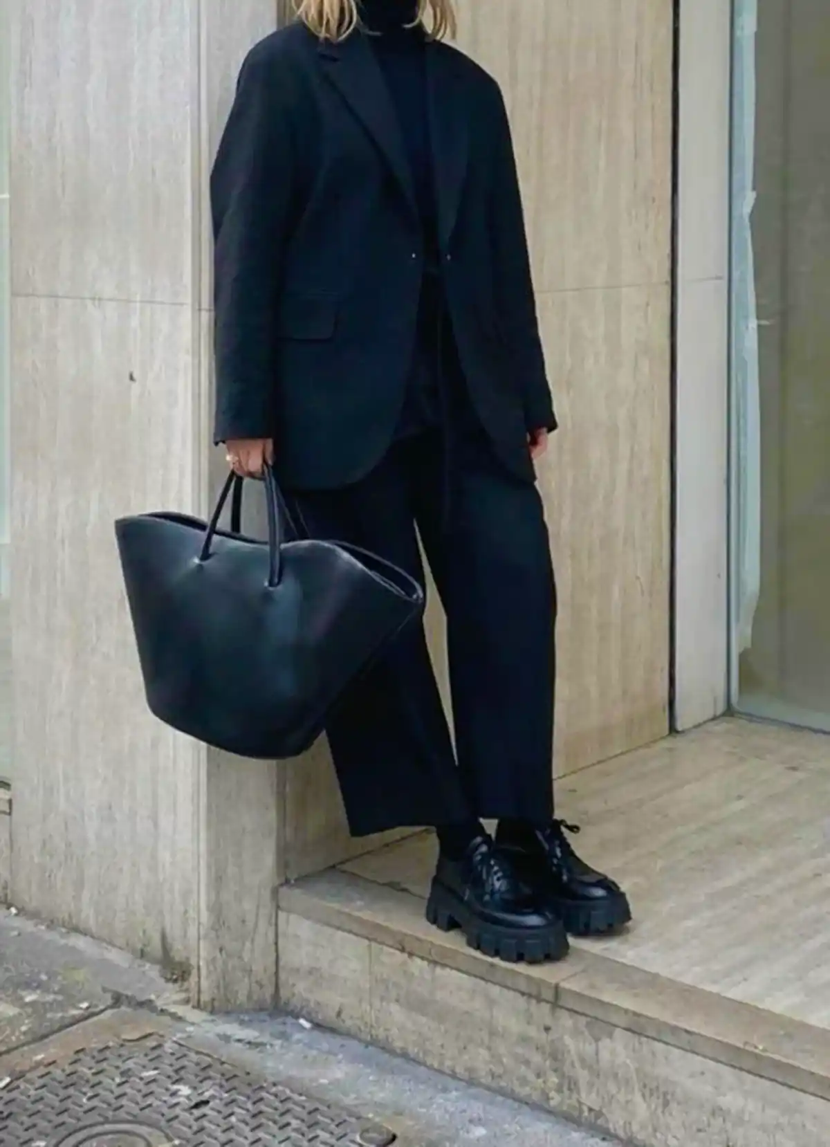 کت شلوار مشکی زنانه ترندی