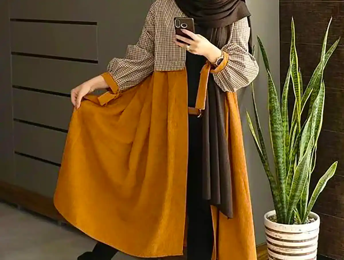 مانتو بلند و شیک زنانه