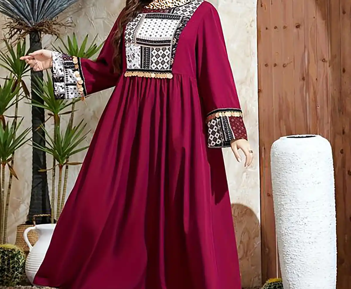 پیراهن بلند ساده و خیره‌کننده