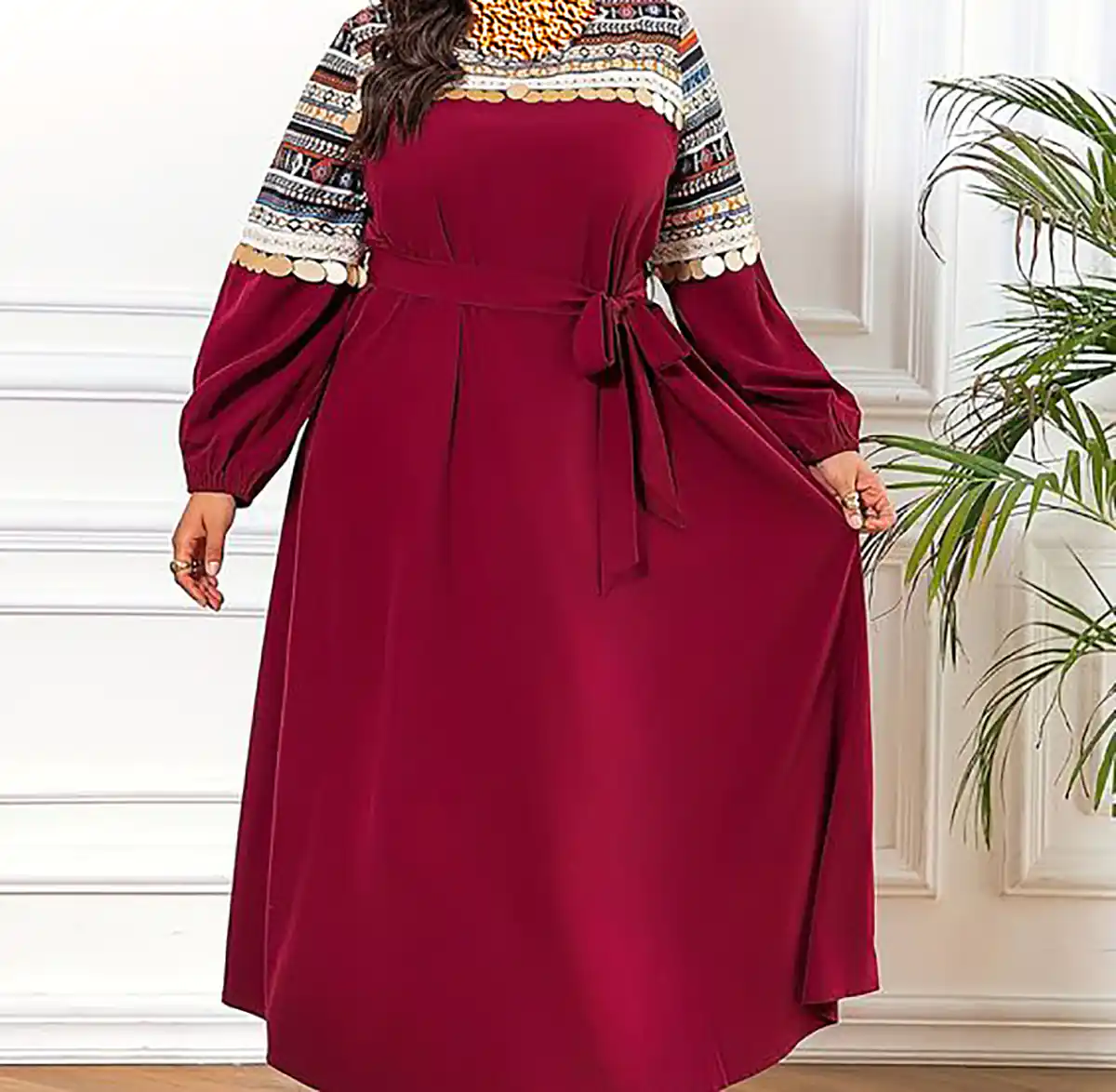پیراهن بلند ساده و خیره‌کننده