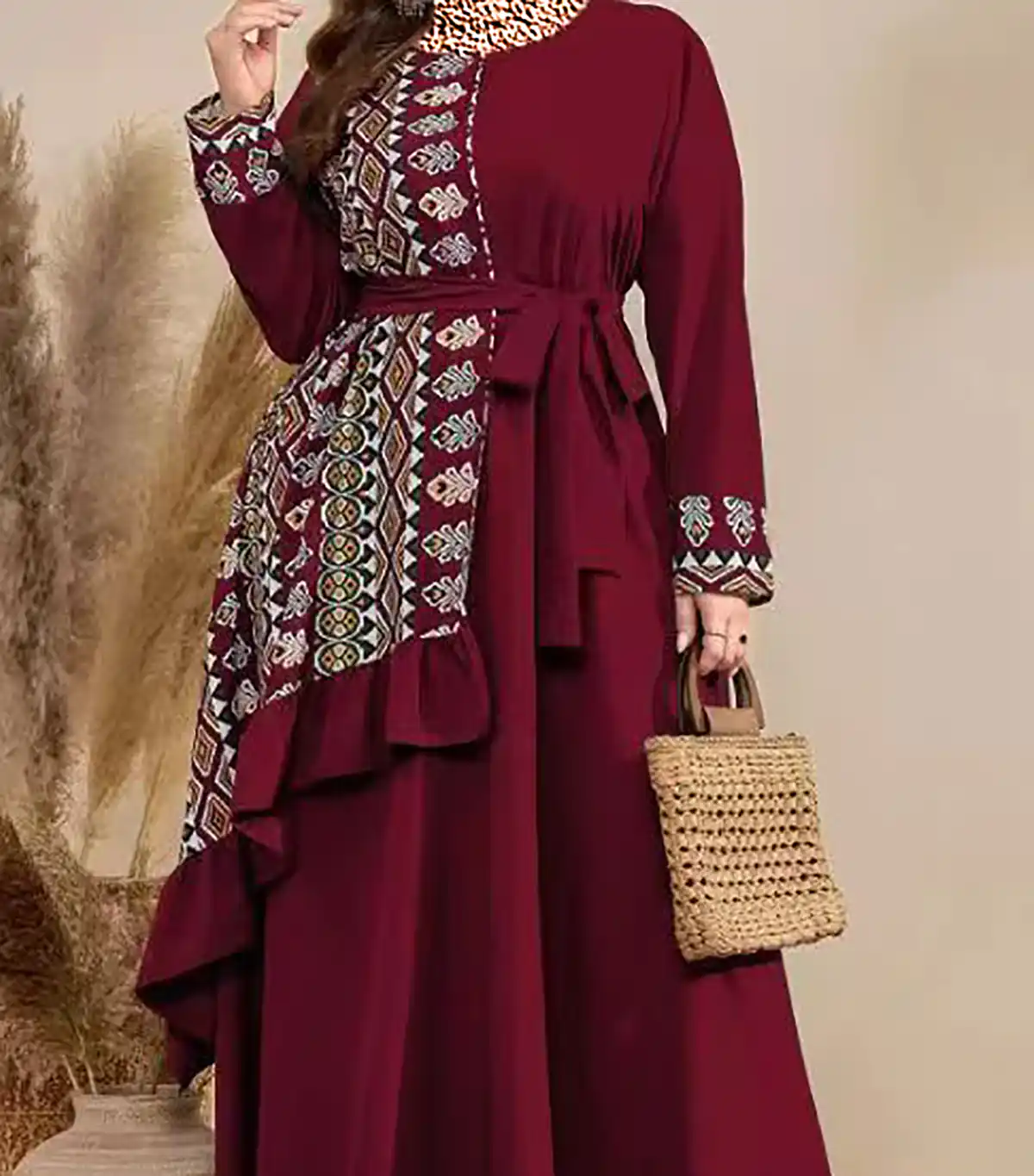 پیراهن بلند ساده و خیره‌کننده