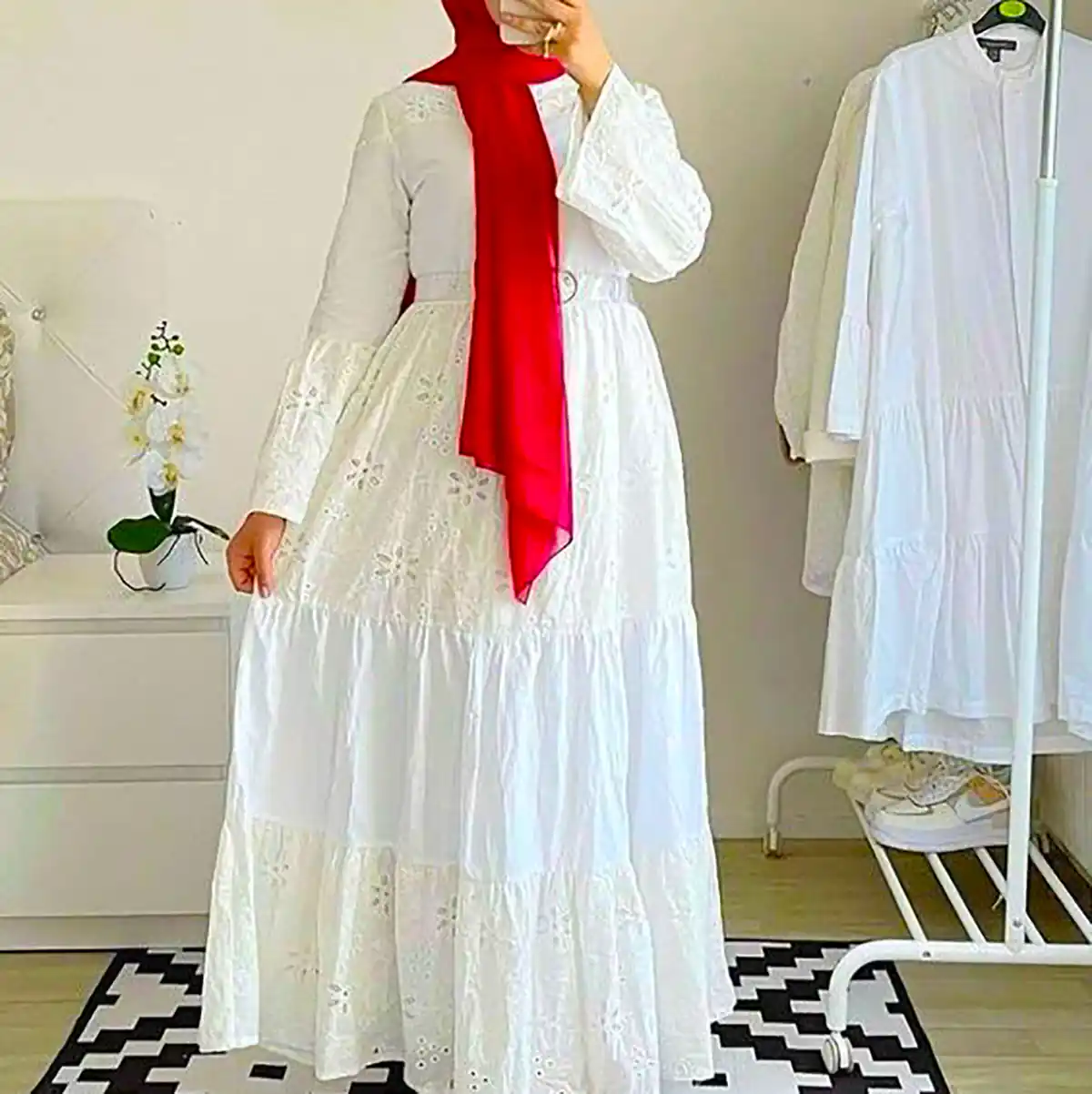 پیراهن مانتویی شیک و جدید