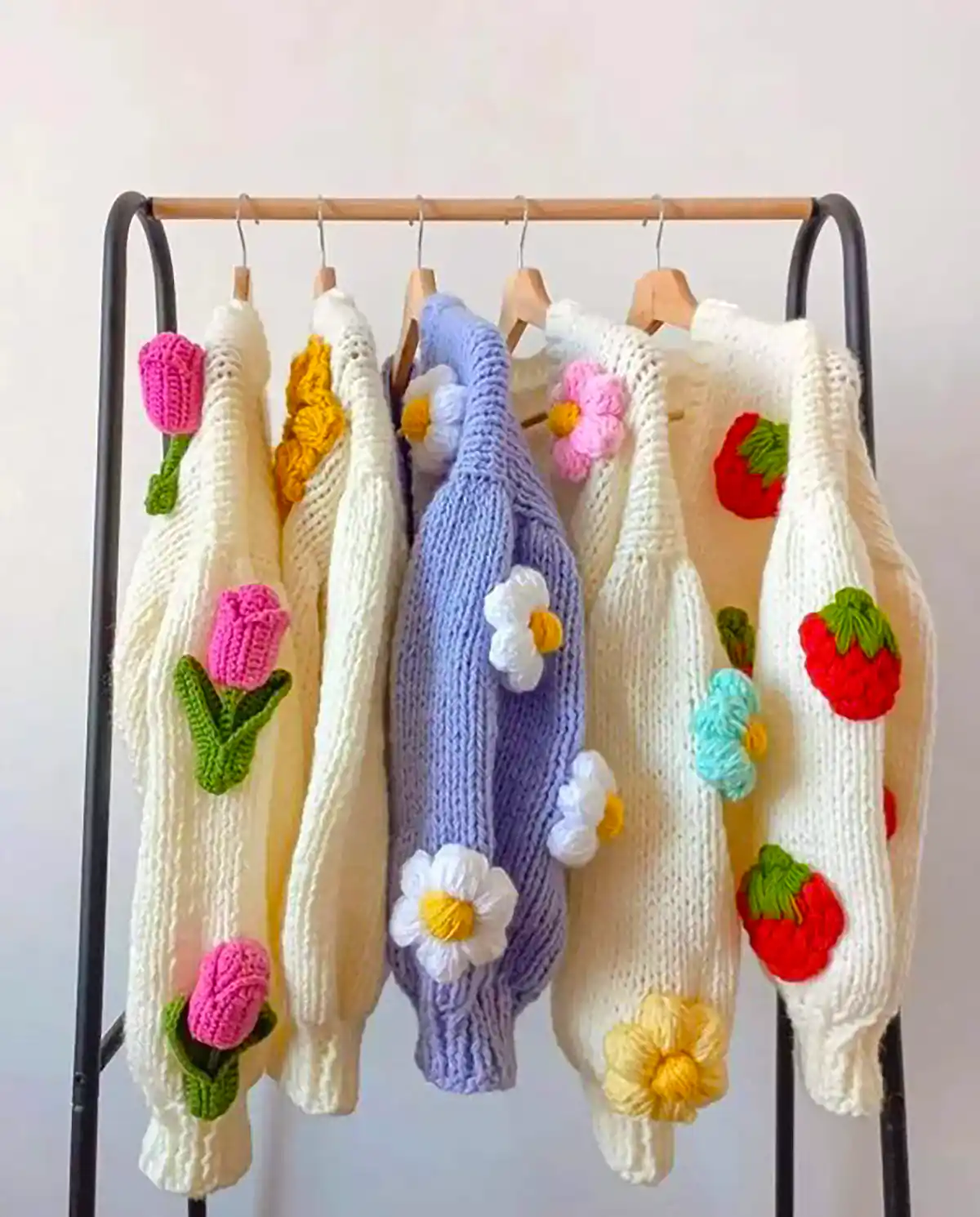 ژاکت بافتنی طرح برجسته ترندی