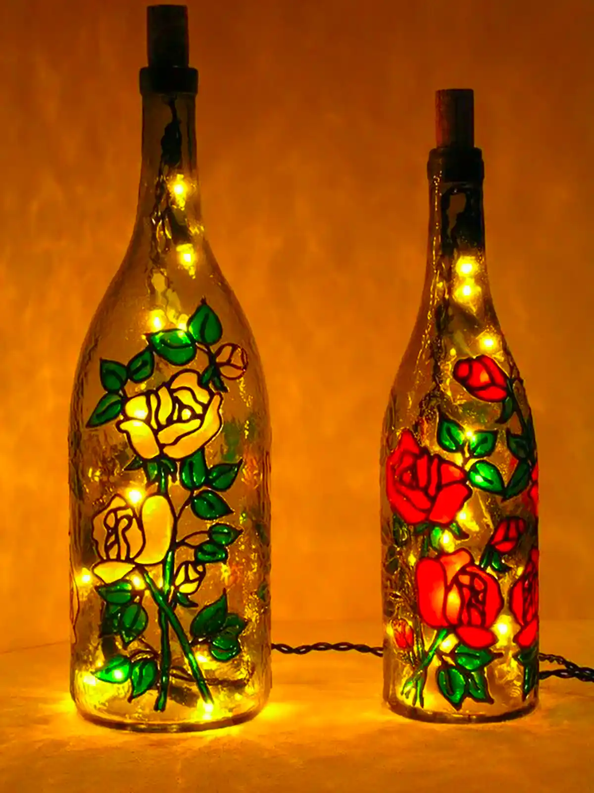 بطری دکوراتیو شب نما