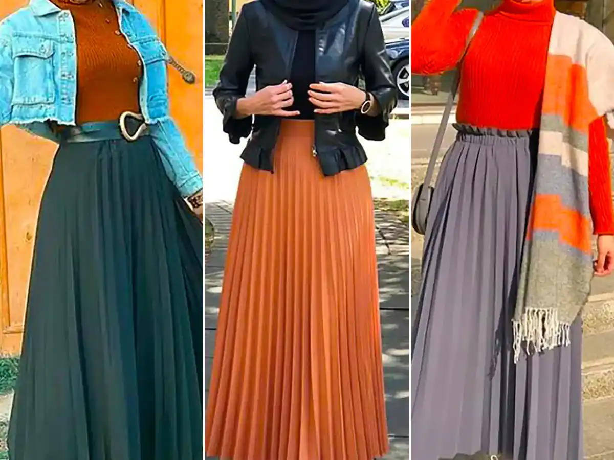 ایده‌های ترند استایل با دامن پلیسه؛ ۱۵ طرح شیک و خاص