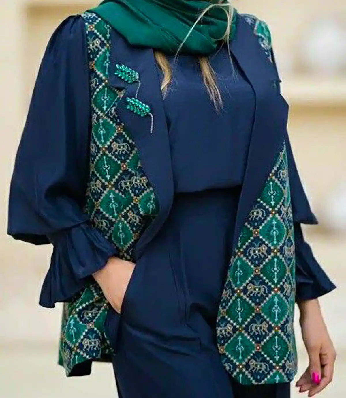 جلیقه سنتی شیک و متفاوت