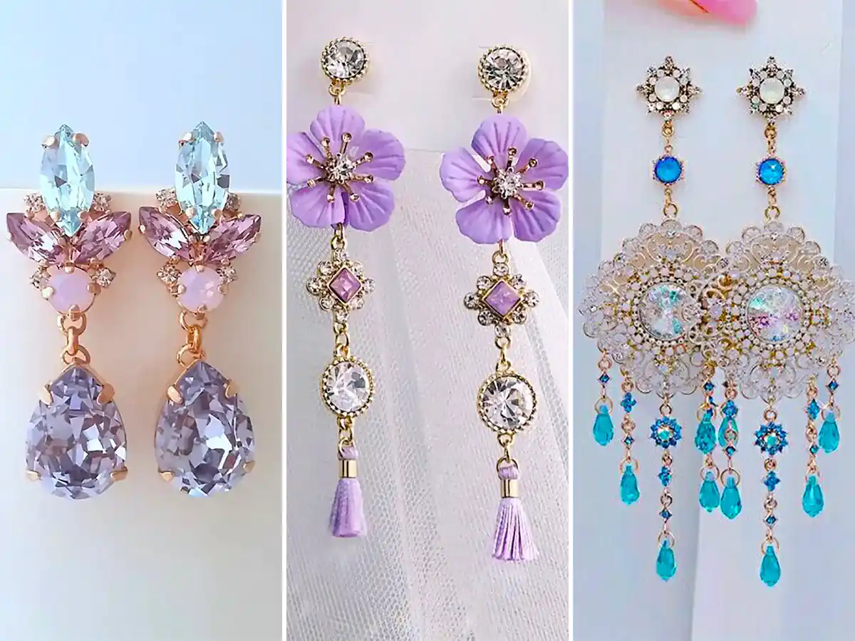 گوشواره دست ساز فانتزی برای استایل خاص؛ ۱۵ طرح محبوب امسال