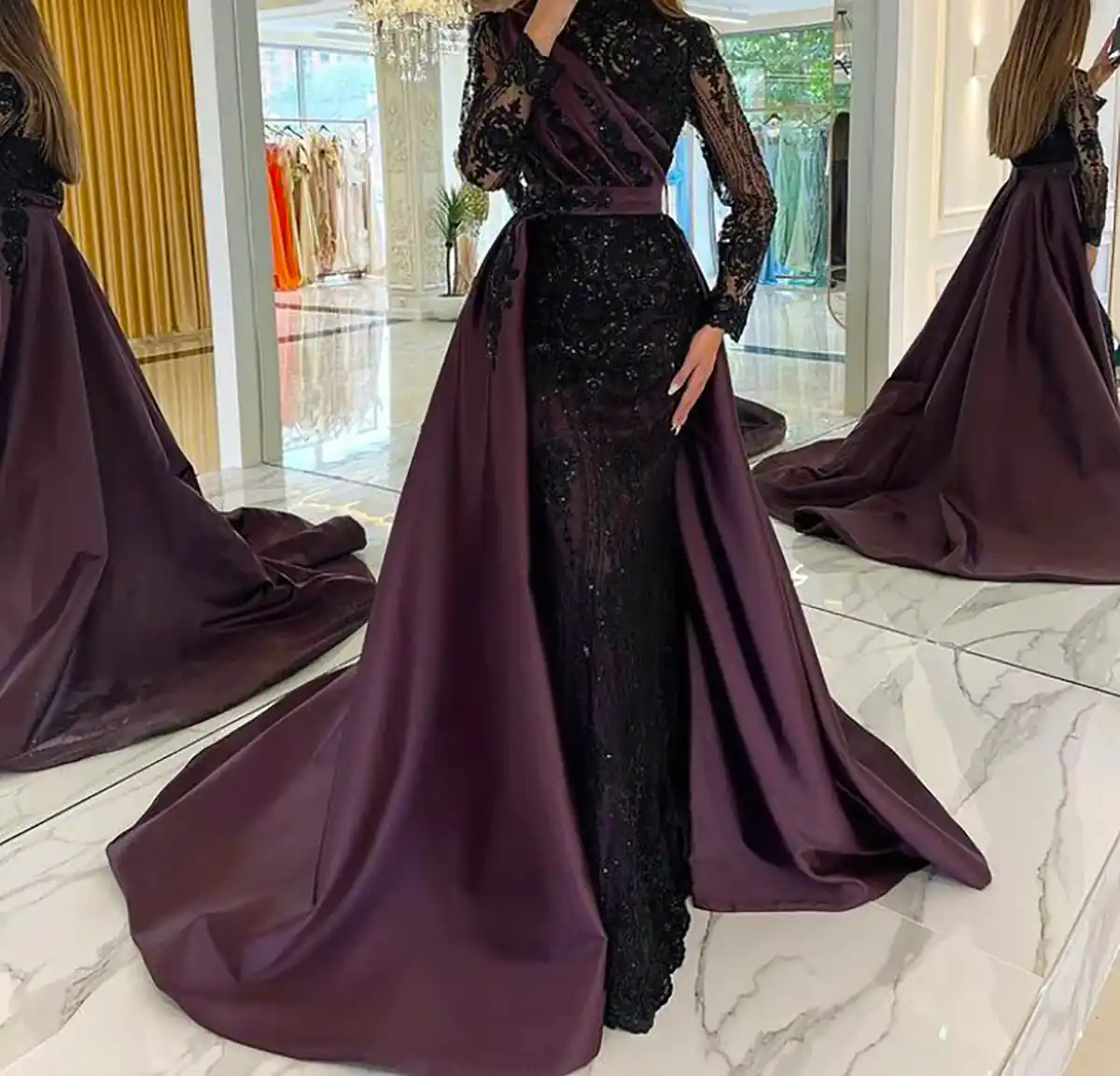 لباس مجلسی پوشیده زنانه