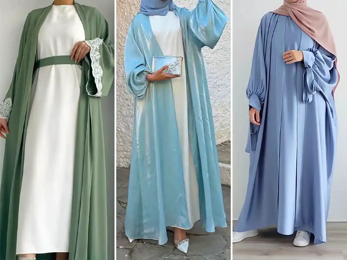 مانتو عبایی شیک پوشیده؛ 15 طرح ساده و خاص برای همه سلیقه‌ها