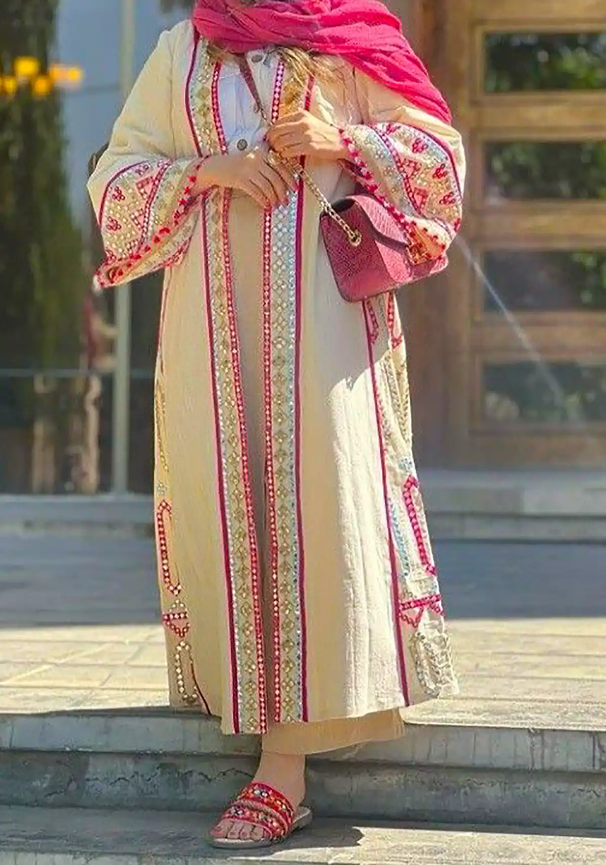 مانتو کار شده مجلسی شیک