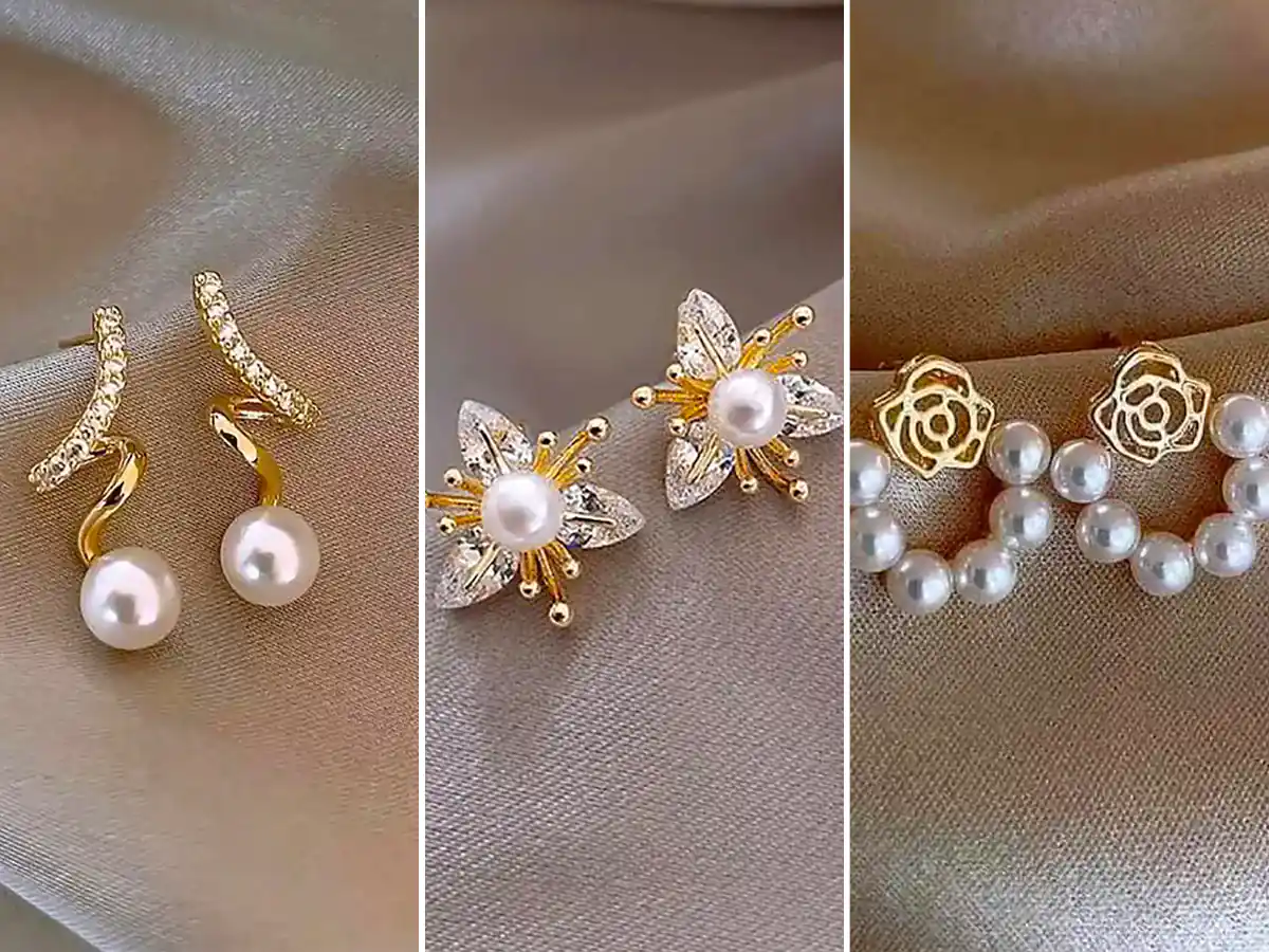 گوشواره مرواریدی ظریف دخترونه شیک؛ نگاهی به ۱۵ ایده برای استایل‌های متفاوت