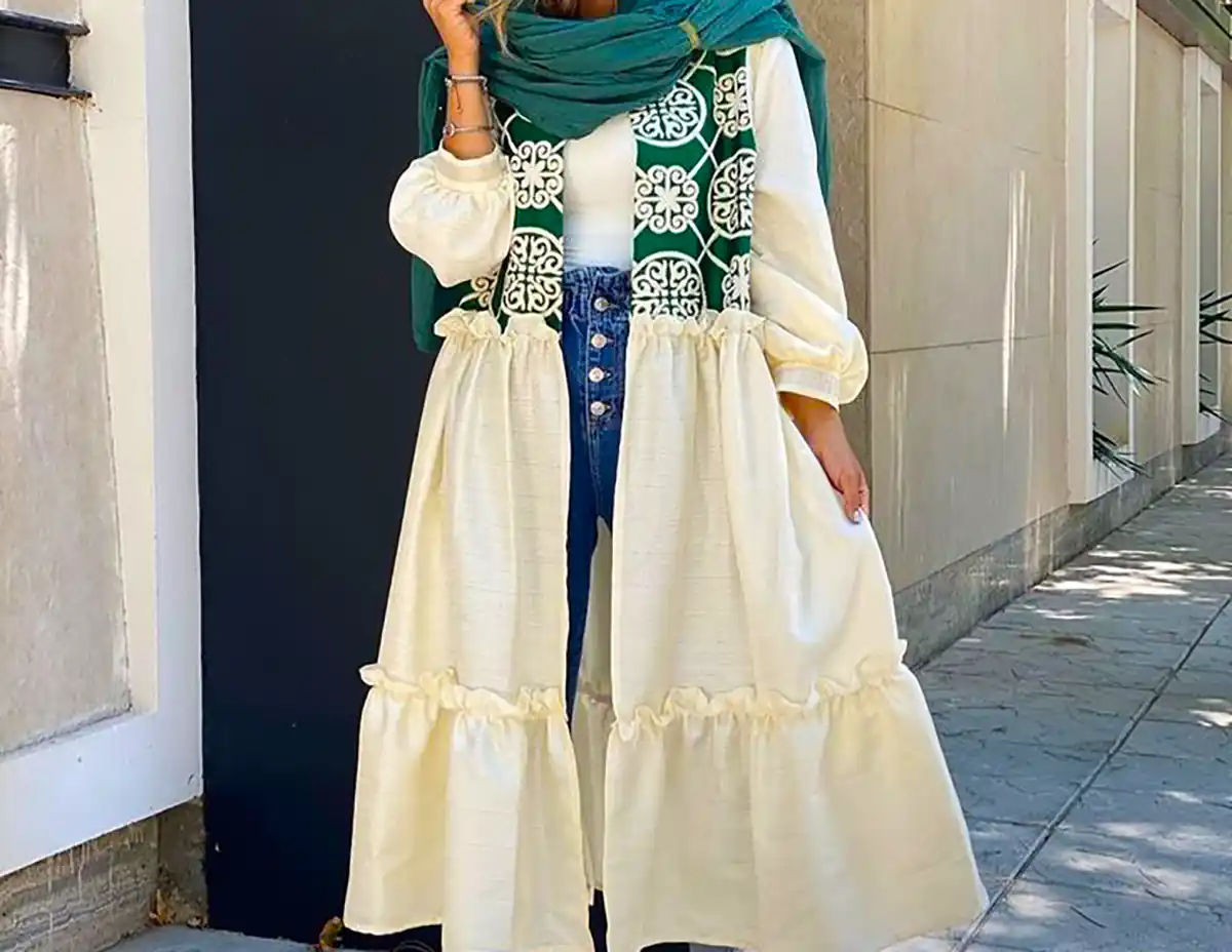 مانتو بلند زنانه جدید شیک