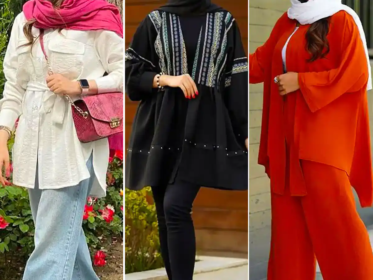 نگاهی به ۱۵ طرح جذاب مانتو کوتاه اسپرت دخترونه باکلاس؛ شیک و راحت برای هر روز