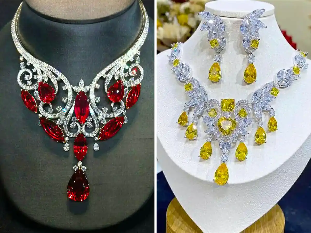 ۱۵ مدل خاص گردنبند زیبا زنانه سنگی؛ استایل شیک با سنگ‌های طبیعی و خوش‌رنگ!