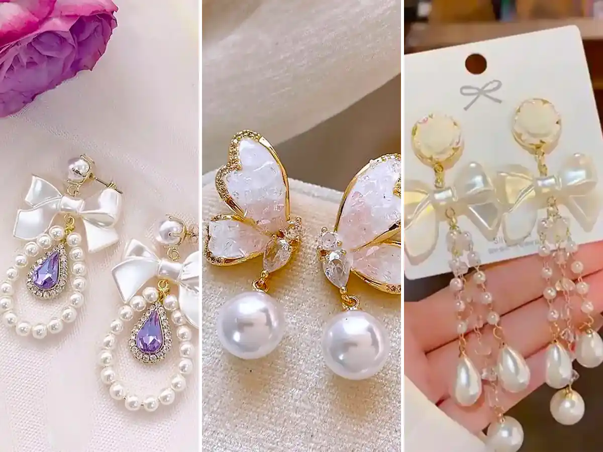 گوشواره جواهری شیک ؛ کالکشن ۱۵ ایده برای داشتن یه استایل درخشان