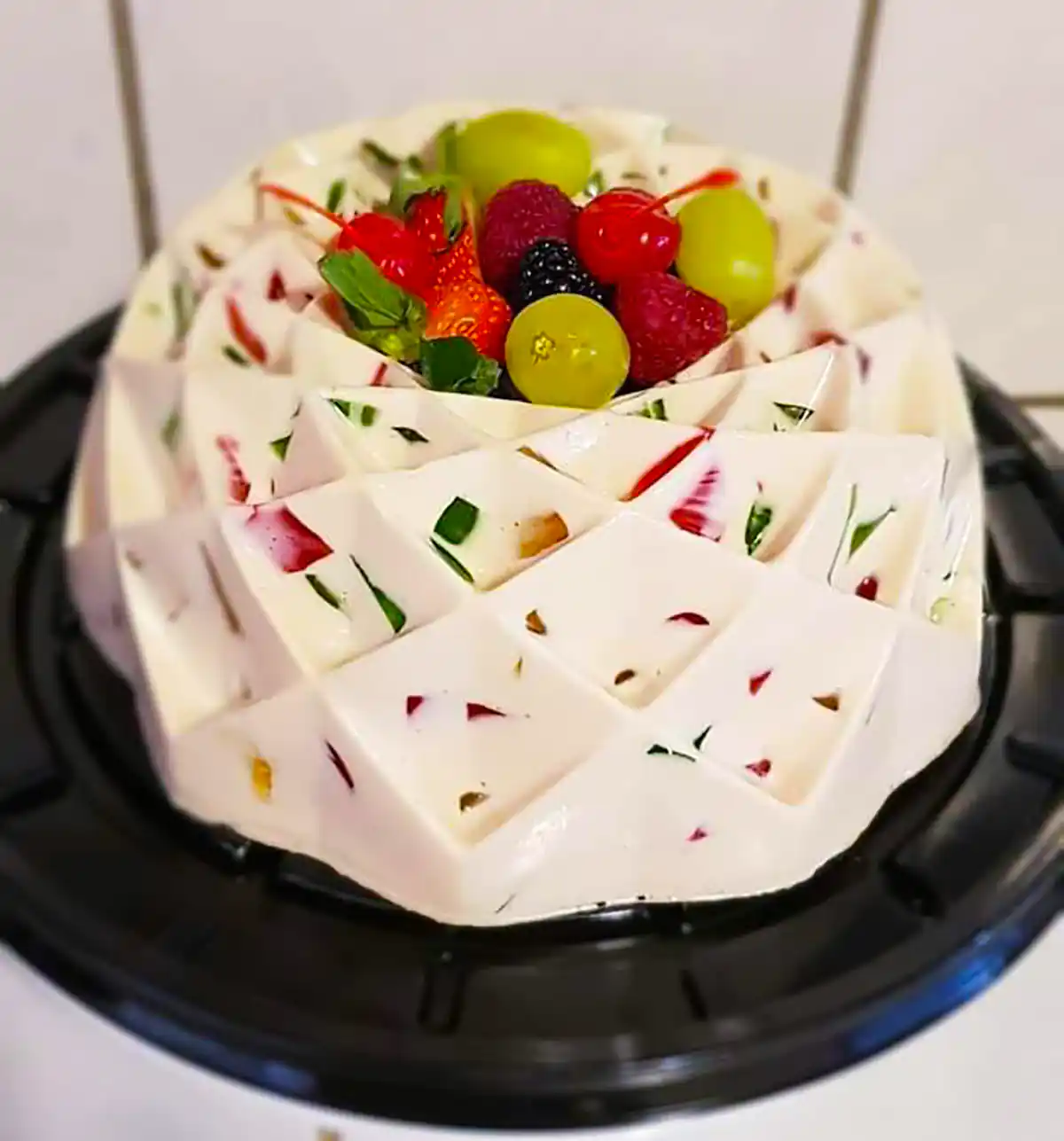 کیک ژله ای تیکه ای