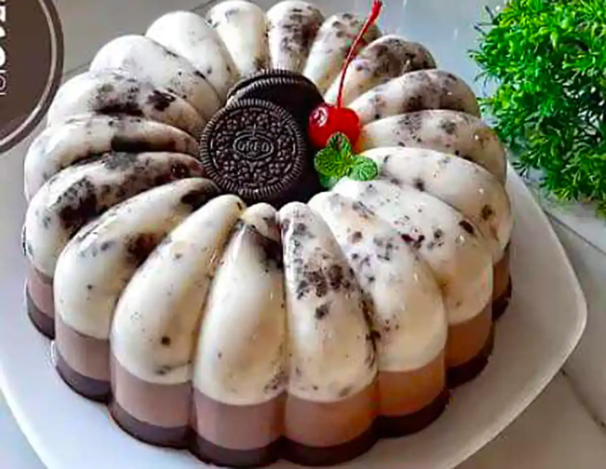 کیک ژله ای تیکه ای