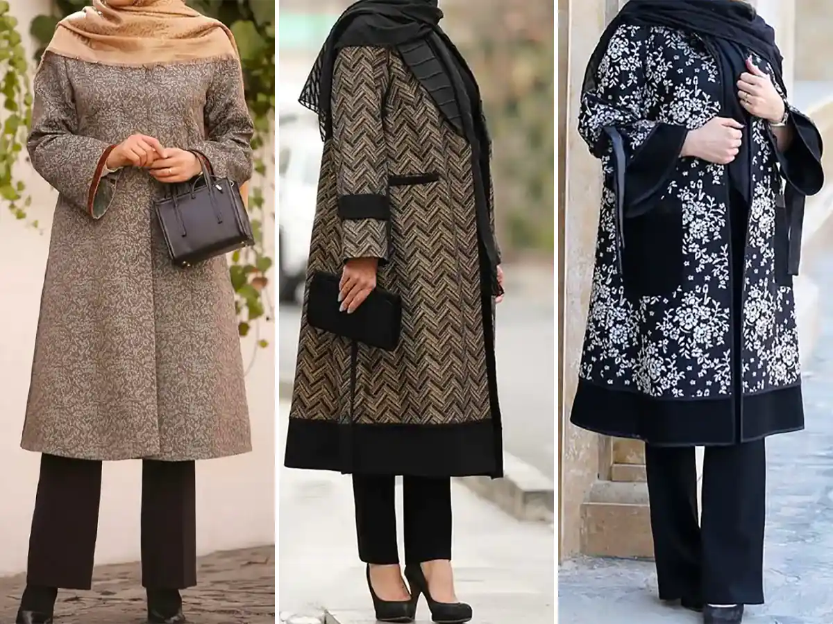 ۱۵ مدل مانتو زنانه طرح دار باکلاس زیبا؛ برای استایلی شیک و خاص