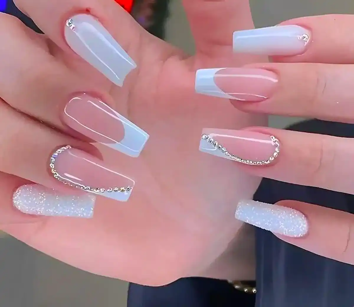 طراحی ناخن فرنچ جدید