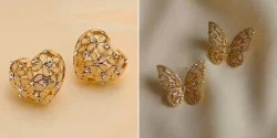 گوشواره طلا جدید و خاص؛ ۱۵ عکس از طراحیهای خاص و چشمنواز برای همه سلیقهها