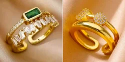حلقه طلا مدرن؛ ۱۵ عکس از جدیدترین طراحی‌های طلا برای سلیقه‌های خاص