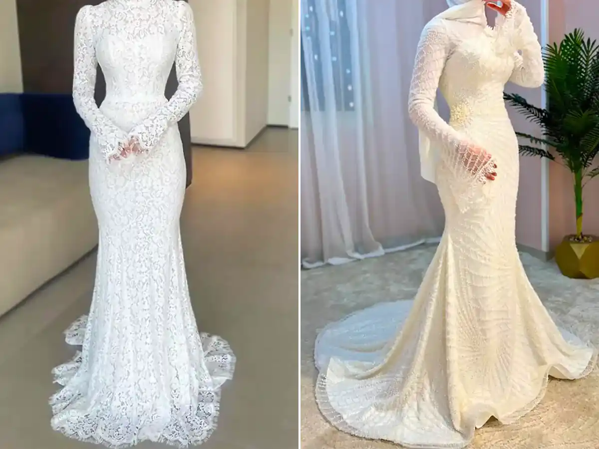لباس عروس ماکسی جذاب
