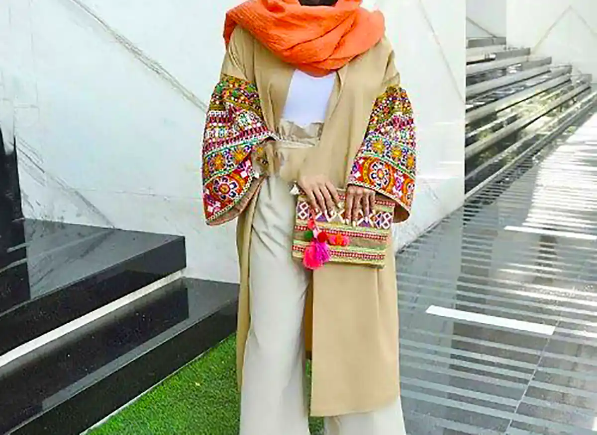 مانتو زنانه سنتی زیبا