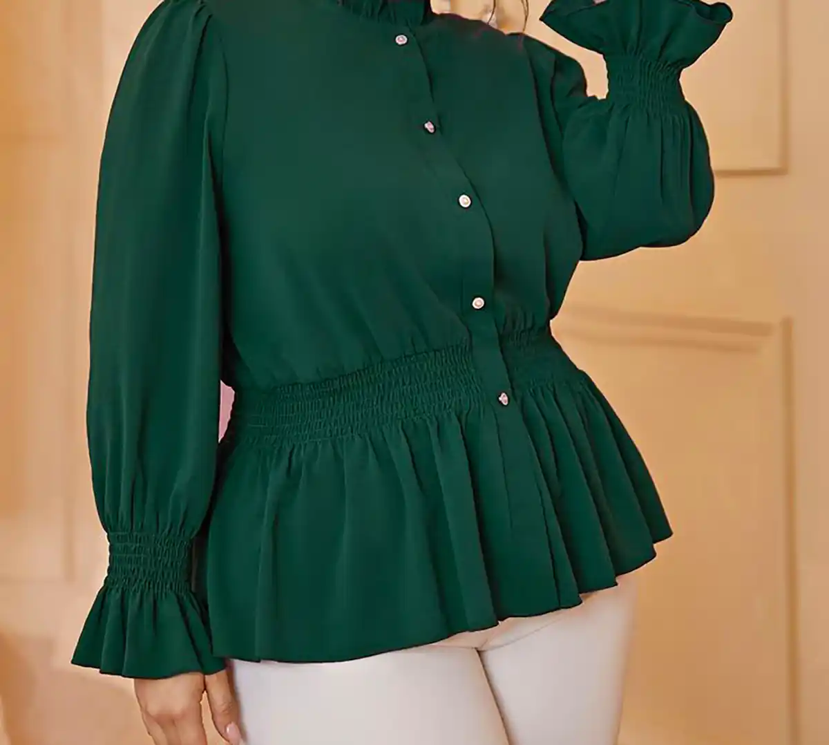 شومیز رنگی شیک ساده