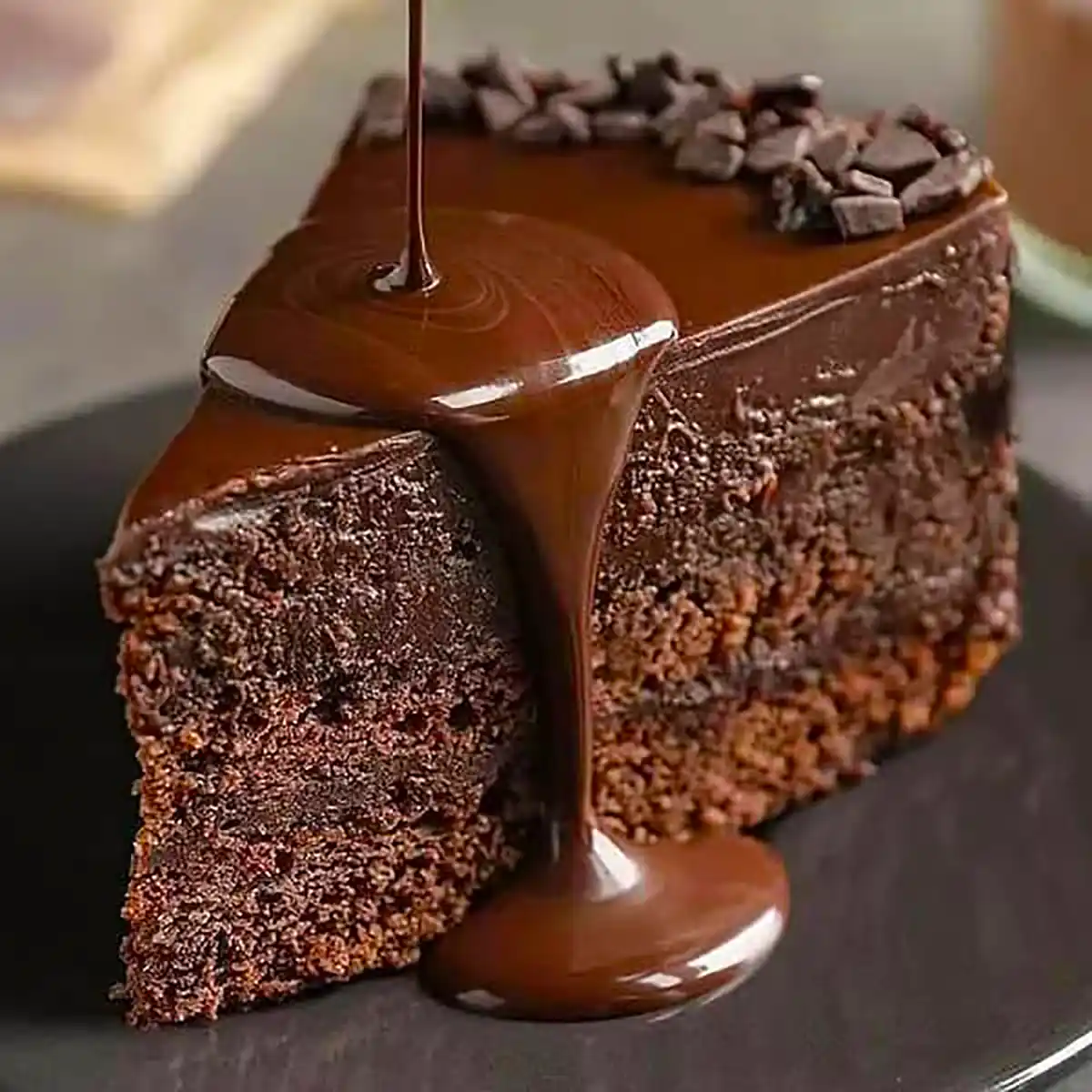 دیزاین کیک شکلاتی