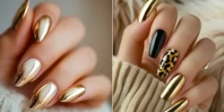 کاشت طلایی ناخن؛ ۱۵ مدل باشکوه برای دستهایی با جلوه لوکس و متفاوت